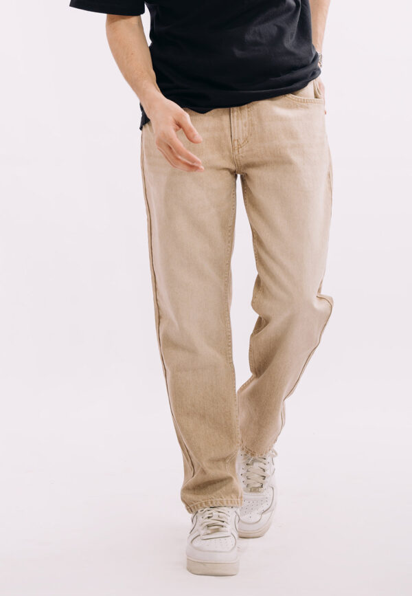 Slim Fit Jeans - Sand Wash - Image 2