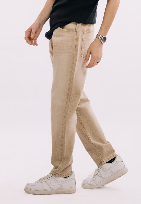 Slim Fit Jeans - Sand Wash - Image 3